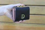 Girls' Short Wallet Three-fold Clip Zero Wallet Letter Wallet