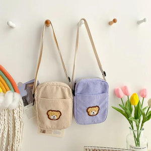 Velvet Bear Children's Shoulder Bag for Girls