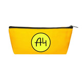 Canvas Pencil Case with Coin Pocket for Boys Girls Kids