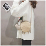 Winter Plush Lamb Shoulder Bag Alpaca Shape Handbag