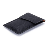 Leather Coin Pouch Mini Money Clip Card Holder Wallet