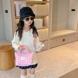 Mummy & Daughter Hand Holding Bags Bubble Tote Lunch Box Bag