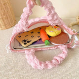 Mummy & Daughter Hand Holding Bags Bubble Tote Lunch Box Bag