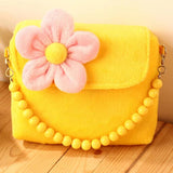 Kids 3D Flower Crossbody Bag