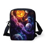 Galaxy Pattern Shoulder Messenger Bag for Boys