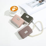 Women's Color-Block Zip Handbag Purse