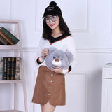Artificial Fur Women Handbag Lovely Bunny Shoulder Bag