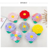 Children's Silicone Finger Decompression Crossbody Bag