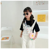 Children's Silicone Finger Decompression Crossbody Bag