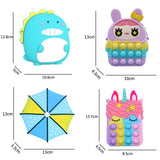 Unicorn Coin Purse Cartoon Wallet For Kid Crossbody Bag