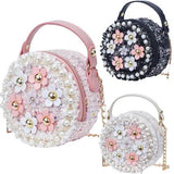 Toddler Princess Bag Baby Messenger Crossbody Flower Bag