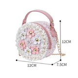 Toddler Princess Bag Baby Messenger Crossbody Flower Bag