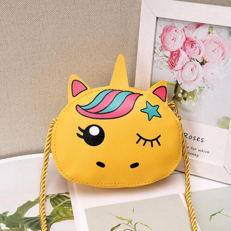 Unicorn Children's Small Crossbody Bag Mini Coin Purse Handbag