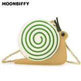 Cartoon Bee Girls Bags Lovely Ladybug Snail Messenger Bag
