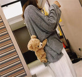Plush Teddy Bear Doll Bag - Japanese Girl Bag