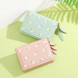 Small Floral Print Purse Card ID Bag Ladies Wallet Mini Front Pocket Purse