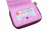 Cute Cartoon Girl Wallet with Card Holder