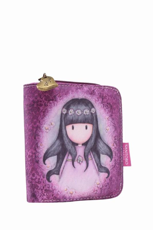 Cute Cartoon Girl Wallet with Card Holder