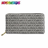 Dinosaurs Wallet for Credit Cards Portable Fairy PU Leather Purse Animals Wallet
