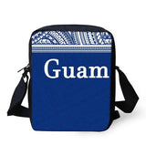 Coconut Tree Sailboat Girls Shoulder Messenger Bag Crossbody Bag