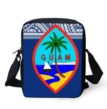 Coconut Tree Sailboat Girls Shoulder Messenger Bag Crossbody Bag
