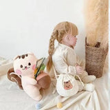 Cute Baby Shoulder Bag Coin Purse Handbag Small Coin Box Bag 12X10cm