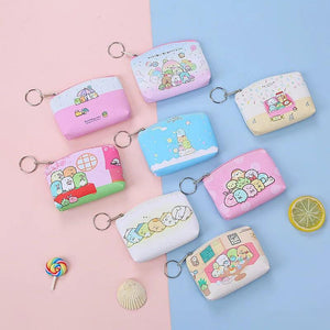 Cartoon Pu Purse Coin Bag Mini Wallet