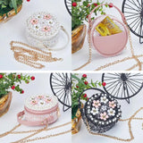 Hot Pearl Flower Chain PU Shoulder Bag Messenger Bag Girls Crossbody Bag