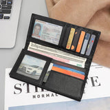 RFID Anti Theft Business Leather Men's Wallet