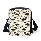 Dinosaur Child Shoulder School Square Messenger Bag Animal Kids Crossbody