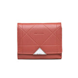 Pretty Small Wallet with Rhombus Design