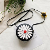Little Daisy Girl Small Crossbody Bag Kid Toddler Girl Children Messenger
