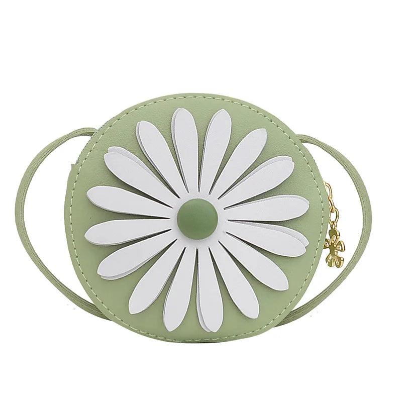 Little Daisy Girl Small Crossbody Bag Kid Toddler Girl Children Messenger