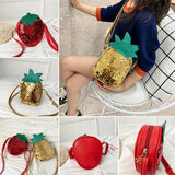 Girls Bling Sequin Handbag Shoulder Messenger Crossbody Wallet