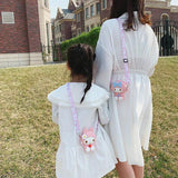 Anime Coin Purse Cartoon One-shoulder Bag Soft Small Children's Messenger Bag