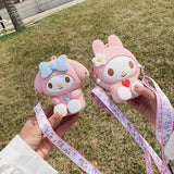 Anime Coin Purse Cartoon One-shoulder Bag Soft Small Children's Messenger Bag