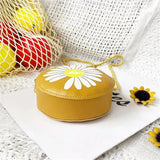 Flower Baby Girls Small Crossbody Bags Kids Mini Coin Purse Handbag