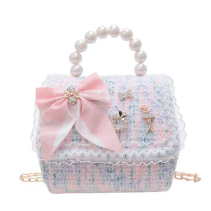 Girl Princess Messenger Bag Kids Flower Purses and Handbags