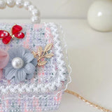 Girl Princess Messenger Bag Kids Flower Purses and Handbags