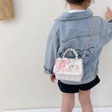 Girl Princess Messenger Bag Kids Flower Purses and Handbags
