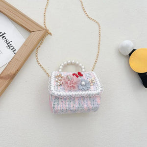 Girl Princess Messenger Bag Kids Flower Purses and Handbags