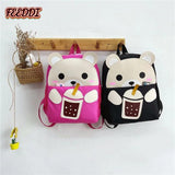 Feeddi Kindergarten Backpack Cartoon Bear Lightweight Bag