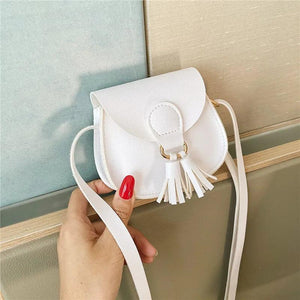 Kids Coin Purse Handbags Girls Tassel Crossbody Bags