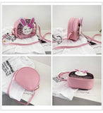 Sequins Bunny Children's Messenger Bag