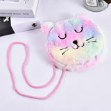 Fox Handbag Girls Shoulder Bag Unicorn Animals Messenger Kids Coin Purse