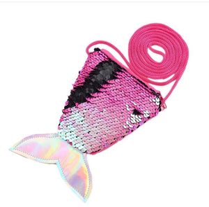 Kids Sequin Coin Purse Mini Shoulder Crossbody Bag for Little Baby Girl