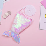 Kids Sequin Coin Purse Mini Shoulder Crossbody Bag for Little Baby Girl