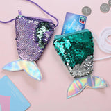 Kids Sequin Coin Purse Mini Shoulder Crossbody Bag for Little Baby Girl