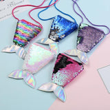 Kids Sequin Coin Purse Mini Shoulder Crossbody Bag for Little Baby Girl