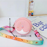 Donut Round Crossbody Bag Kid Toddler Girl Children Shoulder Handbag